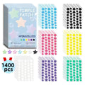 Rainbow Heart-Shaped Pimple Patches