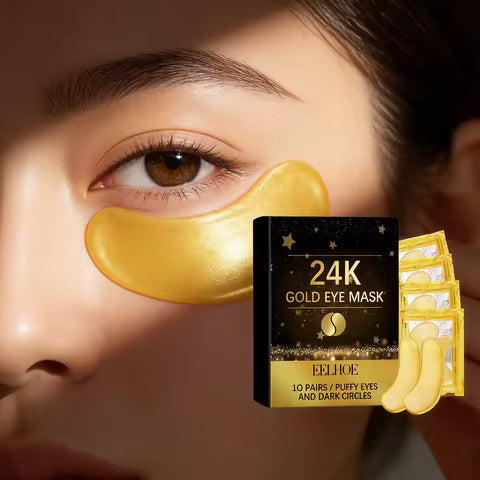 Gold Collagen Eye Masks 10-Pack